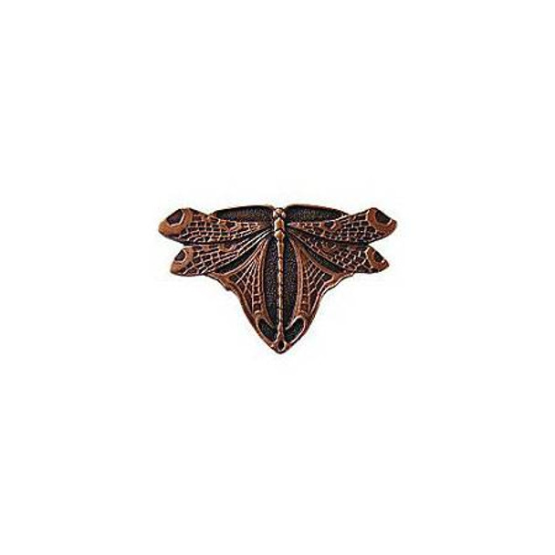 1-3/4" Dragonfly Knob - Antique Copper