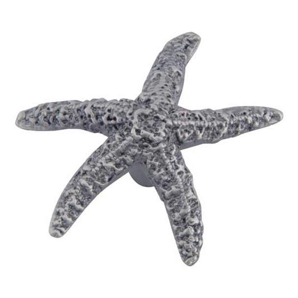 2" Starfish Knob - Pewter