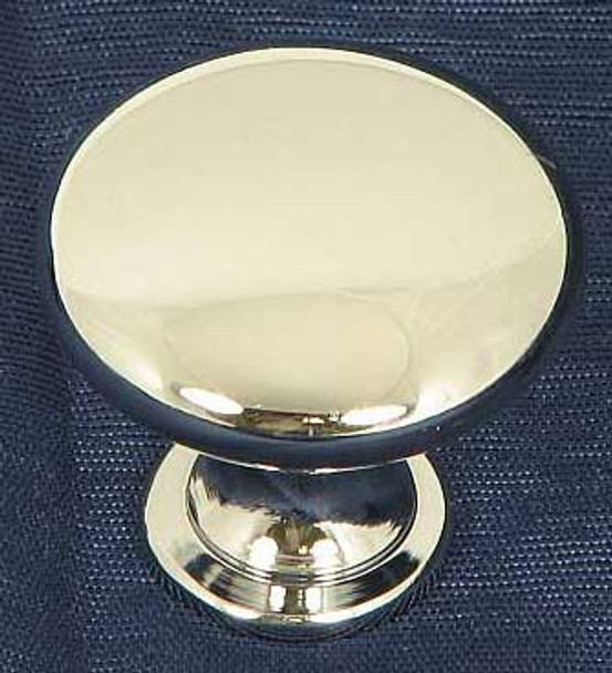 1-1/4" Dia. Round Cabinet Knob - Polished Chrome