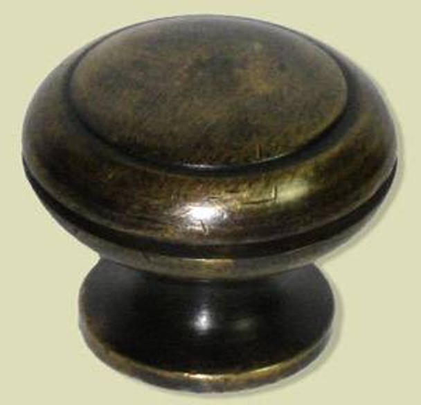 1" Dia. Small One Tier Rounded Knob