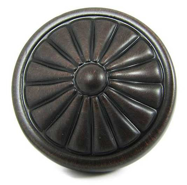 1-1/4" Dia. Round Darlington Knob - Oil-Rubbed Bronze