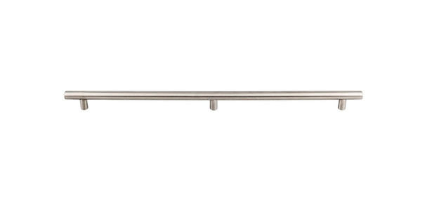 37-3/16" CTC 3 Post Hollow Bar Pull - Brushed Stainless Steel