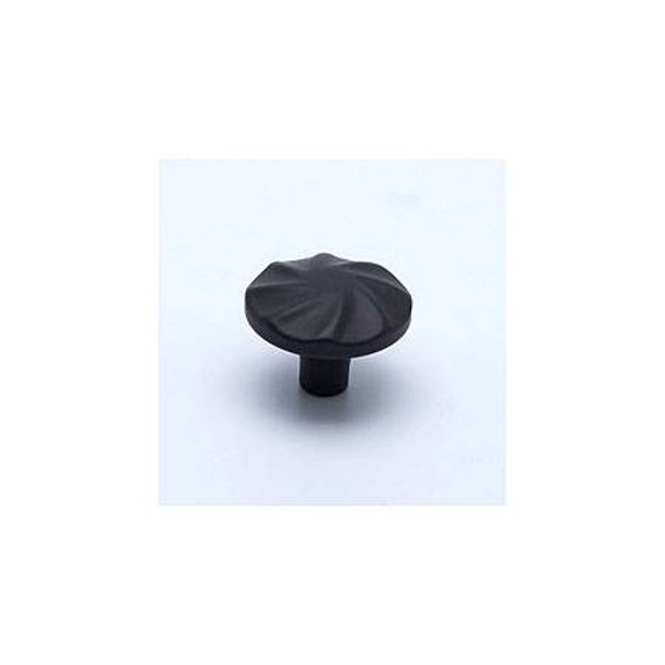 1-5/16" Dia. Knob - Satin Black