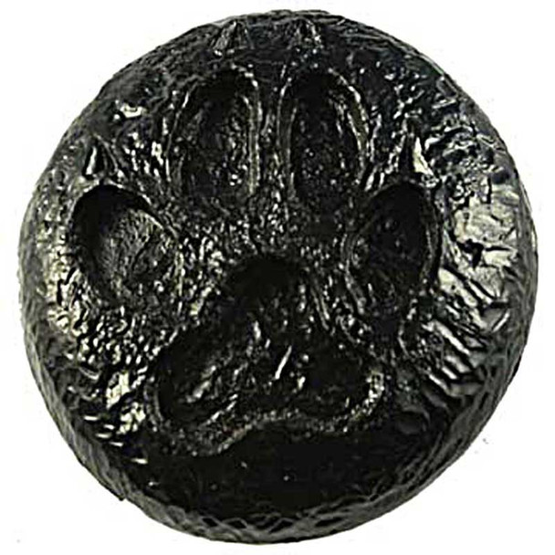 1-1/2" Dia. Round Wolf Track Knob - Black