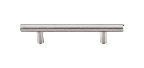 3-3/4" CTC Hollow Bar Pull - Brushed Stainless Steel