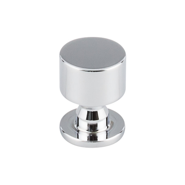 1" Dia. Lily Round Knob - Polished Chrome