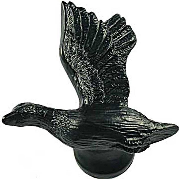 2-1/4" Mallard Knob - Black