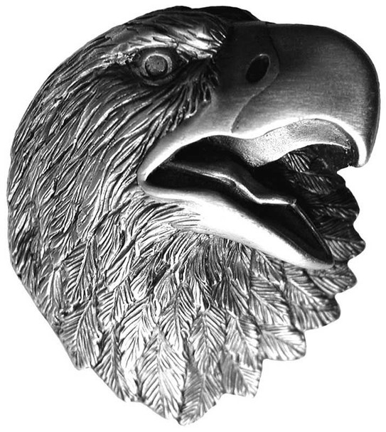 1-5/8" Proud Eagle Knob - Antique Pewter