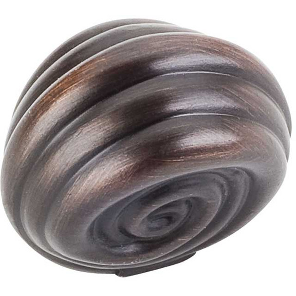1-3/8" Lille Knob - Brushed Oil Rubbed Bronze