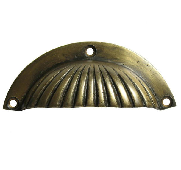 4" Shell Drawer Cup Pull