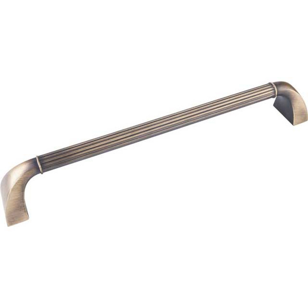 12" CTC Cordova Appliance Pull - Antique Brushed Satin Brass