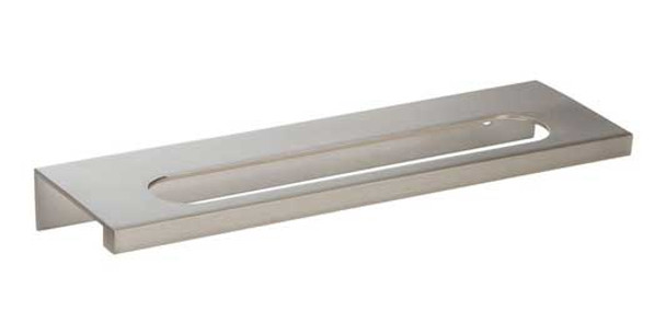 128mm CTC Modern Square Edge Pull - Brushed Nickel