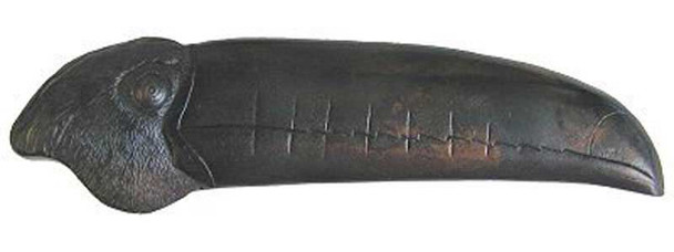 3" CTC Toucan Left Side Pull - Dark Brass