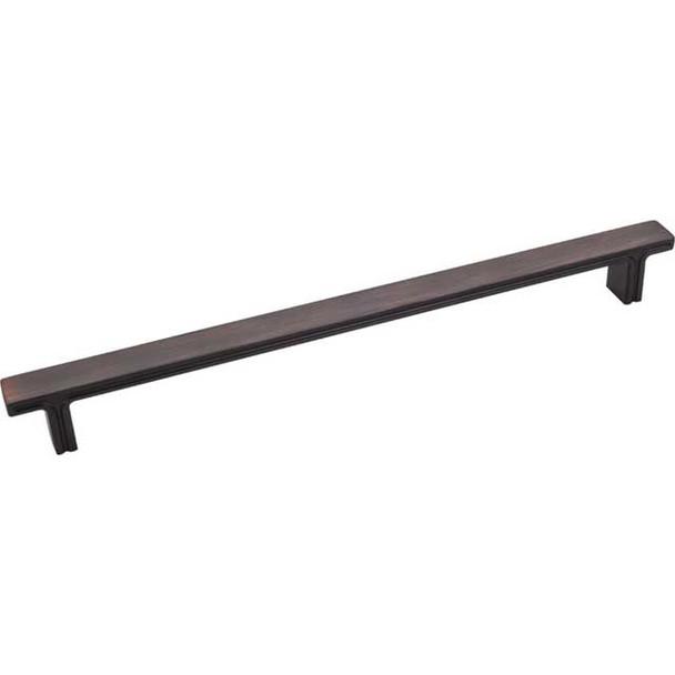 228mm CTC Anwick Rectangular Pull - Brushed Oil Rubbed Bronze