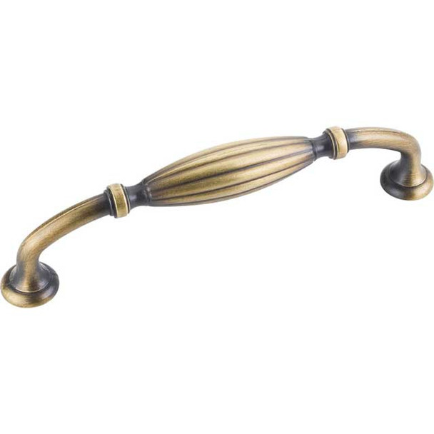 128mm CTC Glenmore Cabinet Pull - Antique Brushed Satin Brass