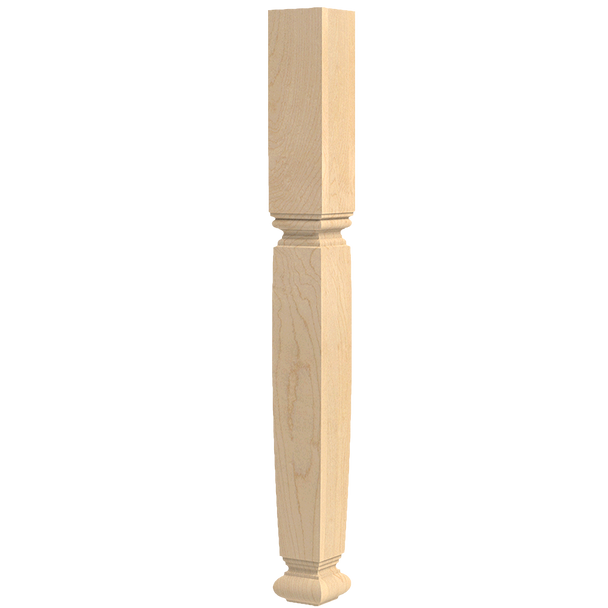 35-1/4" Estate Square Kitchen Table Leg - BW220260