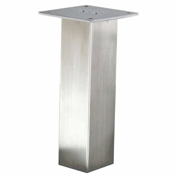 2" Square Stainless Steel Furniture Leg