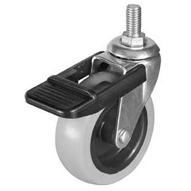 M10 Swiveling Caster with Brake