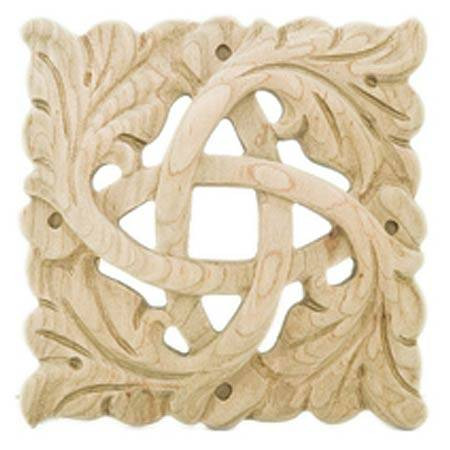 5" wide x 5" tall Interlacings Onlay