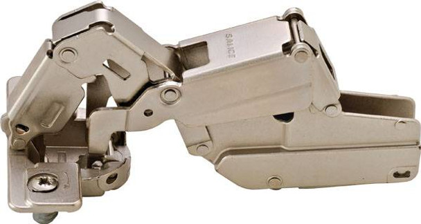 Salice C27FP99 Rapido Hinge, steel, nickel-plated, 165degree, inset mounting, self closing, Mod 0