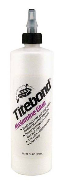 Titebond, melamine glue, 16 ounce