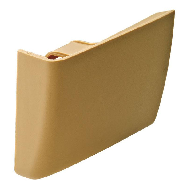 Cover for Cabinet Hanger, plastic, tan, left hand