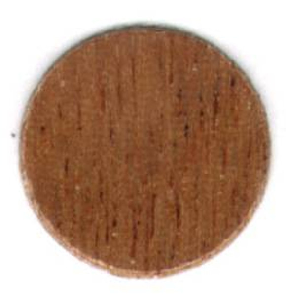 Capfix Cover Cap, adhesive, wood, 14mm, mahogany - Box of 1040