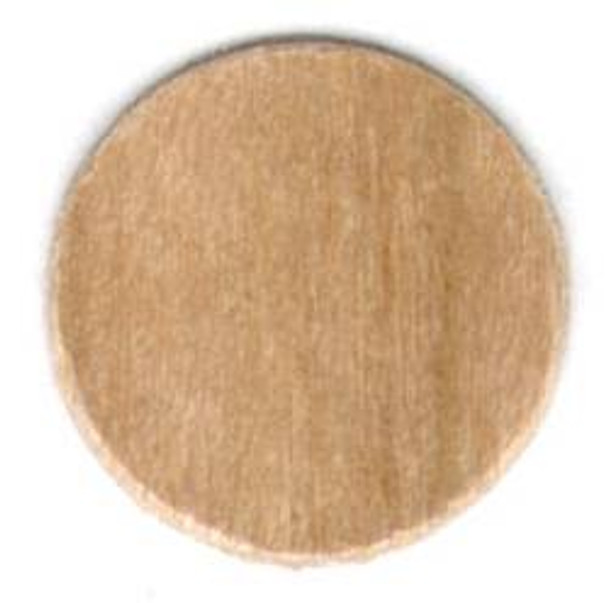 Capfix Cover Cap, adhesive, wood, 14mm, cherry - Box of 1040