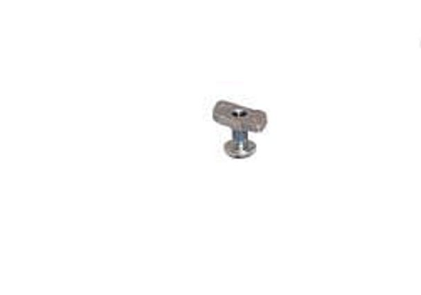 Bolt and Nut Set, steel, galvanized, used to mount upper track to angle profile, Junior 40