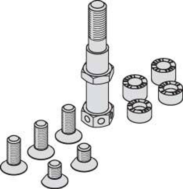 Suspension Bolt with M8 threads for HAWA Junior 40/Gp