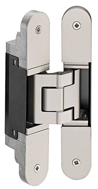 Concealed Hinge, Tectus TE 340 3D, satin stainless steel look