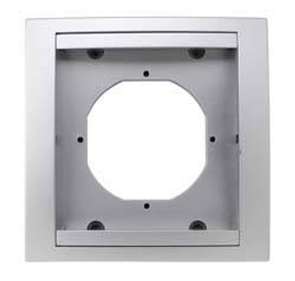 Reader Wall Plate, WT2000, plastic, ABS, silver colored