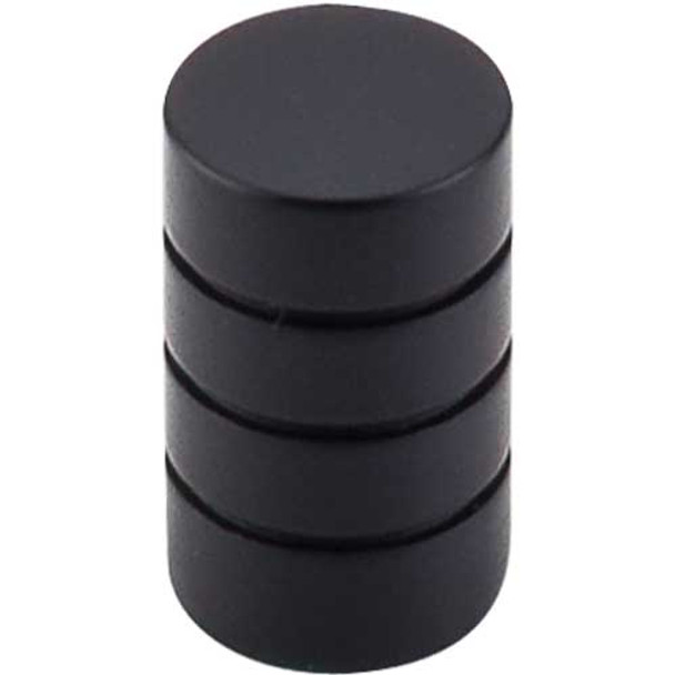 5/8" Dia. Stacked Knob - Flat Black