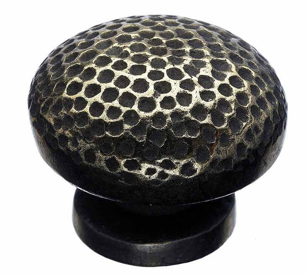 1-1/2" Dia. Warwick Knob - Dark Antique Brass