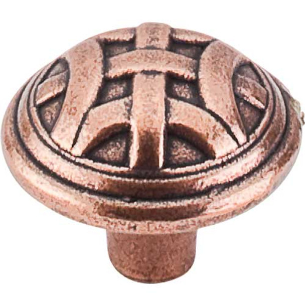 1-1/4" Dia. Celtic Knob Large - Old English Copper