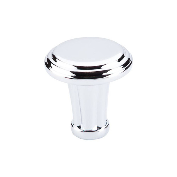 1-1/4" Dia. Luxor Knob Large - Polished Chrome