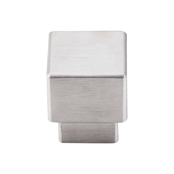1" Square Sanctuary Tapered Knob - Stainless Steel