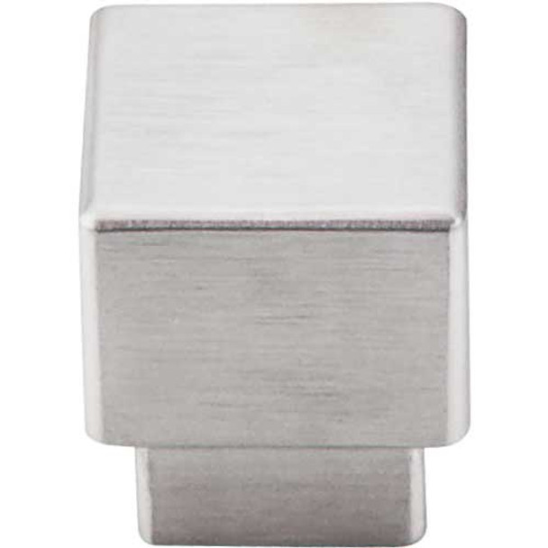1" Square Sanctuary Tapered Knob - Stainless Steel