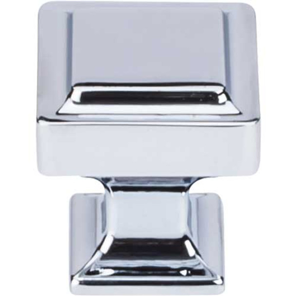 1-1/8" Square Ascendra Knob - Polished Chrome