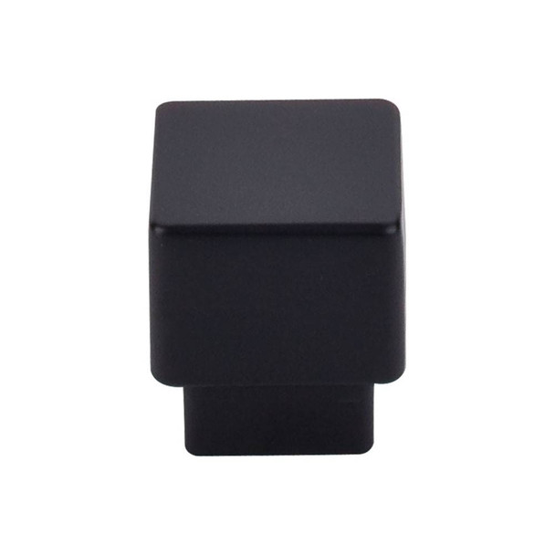 1" Square Sanctuary Tapered Knob - Flat Black