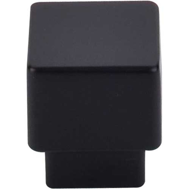 1" Square Sanctuary Tapered Knob - Flat Black