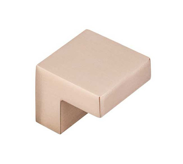 5/8" CTC Square Knob - Brushed Bronze