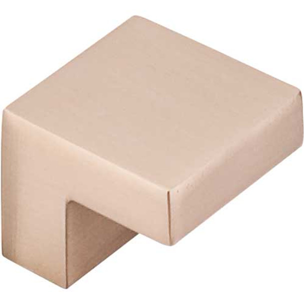 5/8" CTC Square Knob - Brushed Bronze