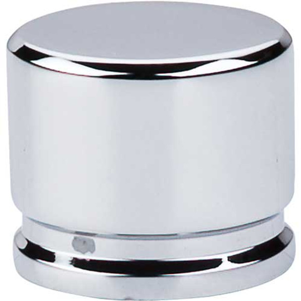 1-3/8" Dia. Oval Sanctuary Knob Large - Polished Chrome