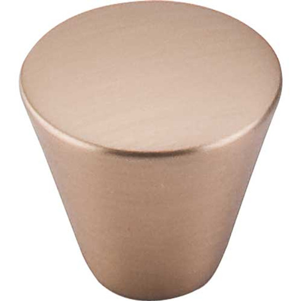 1-1/16" Cone Knob - Brushed Bronze