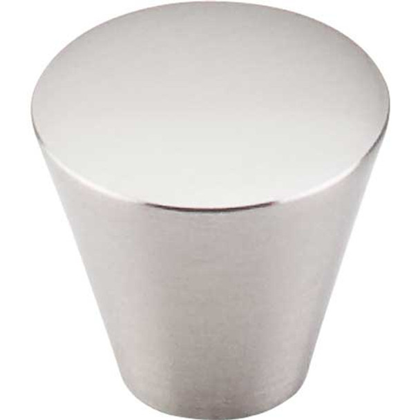 1-1/16" Cone Knob - Brushed Satin Nickel