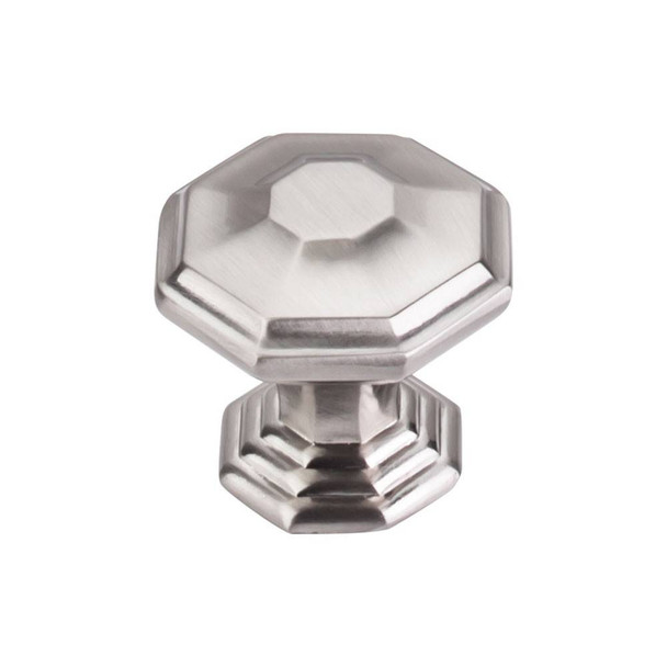 1-1/2" Chalet Knob - Brushed Satin Nickel