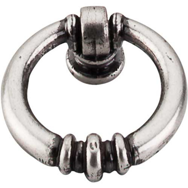 1-1/2" Dia. Newton Ring Pull - Pewter Antique