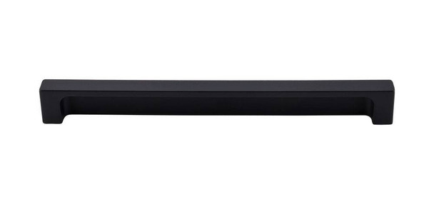 8" CTC Modern Metro Tab Pull - Flat Black