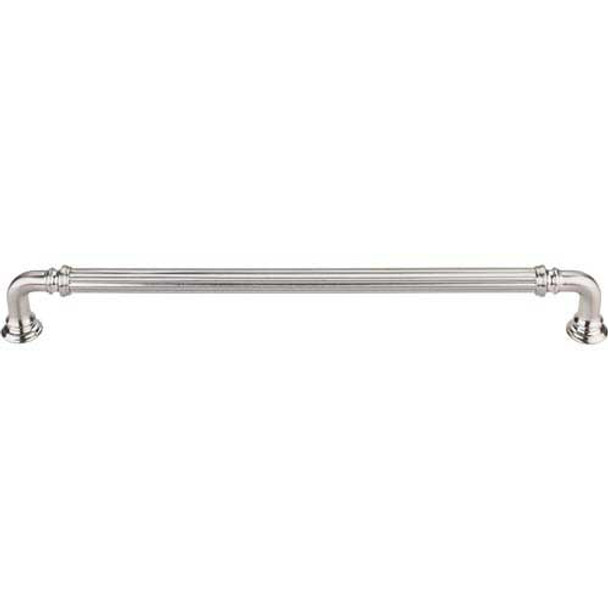 9" CTC Reeded Pull - Brushed Satin Nickel
